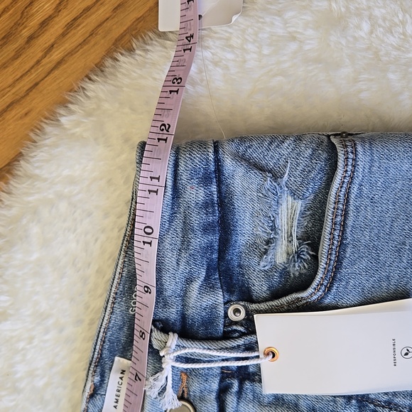 Good American Mid-Rise Straight Fit Jean, Womens Size 0/25, NWT - Picture 6 of 13